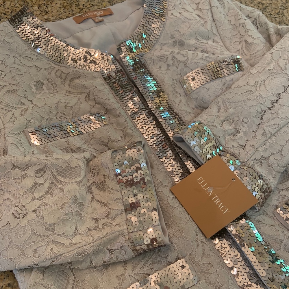 Grey Ellen Tracy jacket